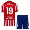 Atlético Madrid J. Alvarez 19 Domácí 2026-27 - Dětské Fotbalové Dresy (S/S) Atlético Madrid J. Alvarez 19 Domácí 2026-27 - Dětské Fotbalové Dresy (S/S)