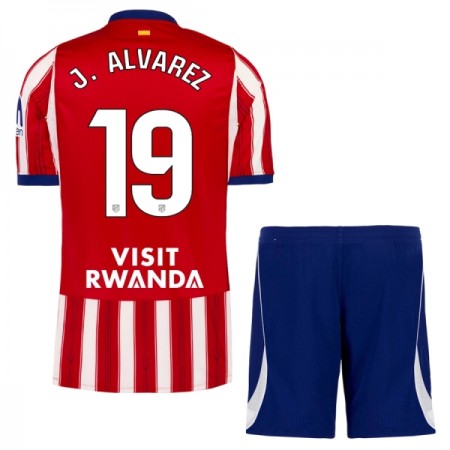 Atlético Madrid J. Alvarez 19 Domácí 2026-27 - Dětské Fotbalové Dresy (S/S) Atlético Madrid J. Alvarez 19 Domácí 2026-27 - Dětské Fotbalové Dresy (S/S)