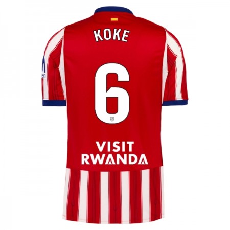 Atlético Madrid Koke 6 Domácí 2026-27 - Fotbalové Dresy (S/S) Atlético Madrid Koke 6 Domácí 2026-27 - Fotbalové Dresy (S/S)