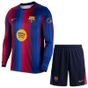 FC Barcelona Domácí 2026-27 - Dětské Fotbalové Dresy (L/S) FC Barcelona Domácí 2026-27 - Dětské Fotbalové Dresy (L/S)