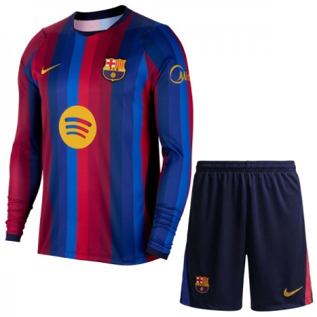 FC Barcelona Domácí 2026-27 - Dětské Fotbalové Dresy (L/S) FC Barcelona Domácí 2026-27 - Dětské Fotbalové Dresy (L/S)