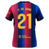 FC Barcelona Frenkie de Jong 21 Domácí 2026-27 - Dětské Fotbalové Dresy (S/S)