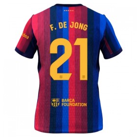 FC Barcelona Frenkie de Jong 21 Domácí 2026-27 - Fotbalové Dresy (S/S)