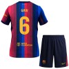 FC Barcelona Gavi 6 Domácí 2026-27 - Dětské Fotbalové Dresy (S/S) FC Barcelona Gavi 6 Domácí 2026-27 - Dětské Fotbalové Dresy (S/S)