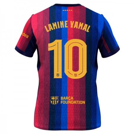 FC Barcelona Lamine Yamal 10 Domácí 2026-27 - Fotbalové Dresy (S/S)