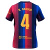 FC Barcelona R. Araujo 4 Domácí 2026-27 - Dětské Fotbalové Dresy (S/S)
