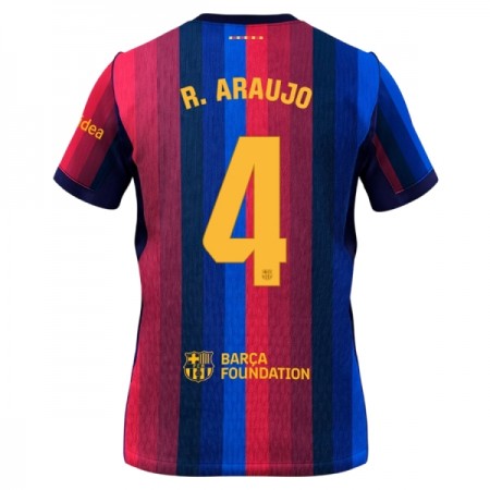 FC Barcelona R. Araujo 4 Domácí 2026-27 - Fotbalové Dresy (S/S) FC Barcelona R. Araujo 4 Domácí 2026-27 - Fotbalové Dresy (S/S)