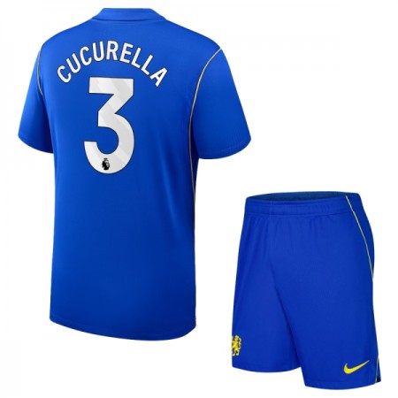 Chelsea Cucurella 3 Domácí 2026-27 - Dětské Fotbalové Dresy (S/S) Chelsea Cucurella 3 Domácí 2026-27 - Dětské Fotbalové Dresy (S/S)