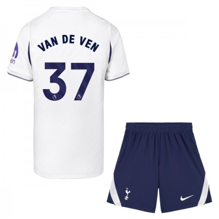 Tottenham Hotspur Van De Ven 37 Domácí 2026-27 - Dětské Fotbalové Dresy (S/S) Tottenham Hotspur Van De Ven 37 Domácí 2026-27 - Dětské Fotbalové Dresy (S/S)