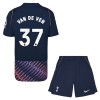 Tottenham Hotspur Van De Ven 37 Venkovní 2026-27 - Dětské Fotbalové Dresy (S/S) Tottenham Hotspur Van De Ven 37 Venkovní 2026-27 - Dětské Fotbalové Dresy (S/S)