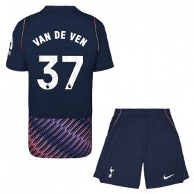 Tottenham Hotspur Van De Ven 37 Venkovní 2026-27 - Dětské Fotbalové Dresy (S/S)