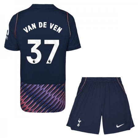 Tottenham Hotspur Van De Ven 37 Venkovní 2026-27 - Dětské Fotbalové Dresy (S/S) Tottenham Hotspur Van De Ven 37 Venkovní 2026-27 - Dětské Fotbalové Dresy (S/S)