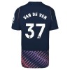 Tottenham Hotspur Van De Ven 37 Venkovní 2026-27 - Fotbalové Dresy (S/S) Tottenham Hotspur Van De Ven 37 Venkovní 2026-27 - Fotbalové Dresy (S/S)