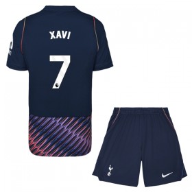 Tottenham Hotspur Xavi 7 Venkovní 2026-27 - Dětské Fotbalové Dresy (S/S)