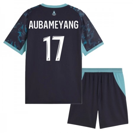 Olympique de Marseille Aubameyang 17 Venkovní 2026-27 - Dětské Fotbalové Dresy (S/S) Olympique de Marseille Aubameyang 17 Venkovní 2026-27 - Dětské Fotbalové Dresy (S/S)