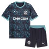 Olympique de Marseille Aubameyang 17 Venkovní 2026-27 - Dětské Fotbalové Dresy (S/S)