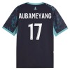 Olympique de Marseille Aubameyang 17 Venkovní 2026-27 - Fotbalové Dresy (S/S)