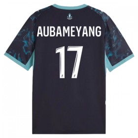 Olympique de Marseille Aubameyang 17 Venkovní 2026-27 - Fotbalové Dresy (S/S)