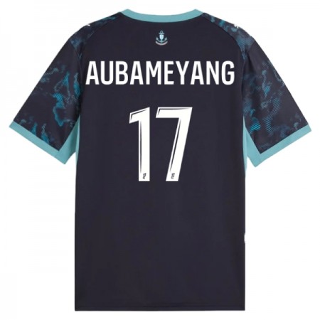 Olympique de Marseille Aubameyang 17 Venkovní 2026-27 - Fotbalové Dresy (S/S)