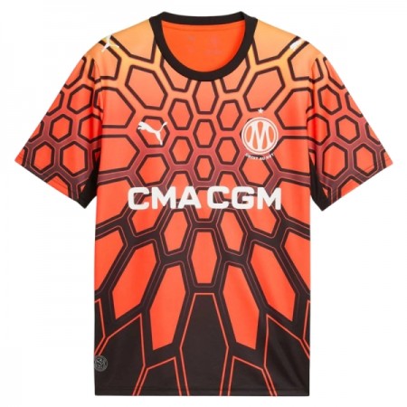 Olympique de Marseille Domácí oranžový 2026-27 - Fotbalové Dresy (S/S)