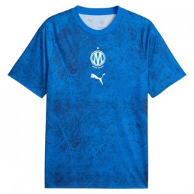 Olympique de Marseille Pre-Match Modrá 2026-27 - Fotbalové Dresy (S/S)