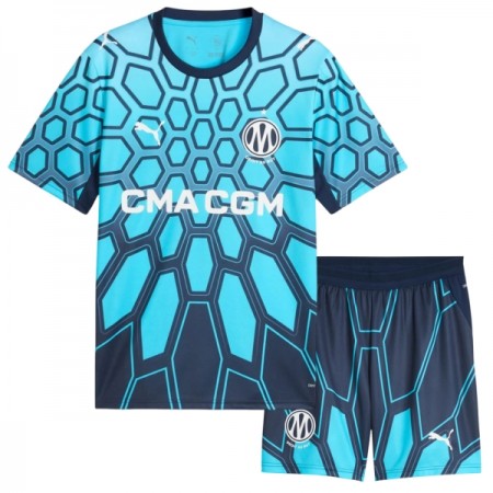 Olympique de Marseille Venkovní Modrá 2026-27 - Dětské Fotbalové Dresy (S/S) Olympique de Marseille Venkovní Modrá 2026-27 - Dětské Fotbalové Dresy (S/S)
