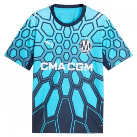 Olympique de Marseille Venkovní Modrá 2026-27 - Fotbalové Dresy (S/S)