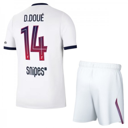 Paris Saint-Germain Desire Doue 14 Venkovní 2026-27 - Dětské Fotbalové Dresy (S/S) Paris Saint-Germain Desire Doue 14 Venkovní 2026-27 - Dětské Fotbalové Dresy (S/S)