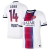 Paris Saint-Germain Desire Doue 14 Venkovní 2026-27 - Fotbalové Dresy (S/S)