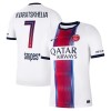 Paris Saint-Germain Kvaratskhelia 7 Venkovní 2026-27 - Fotbalové Dresy (S/S) Paris Saint-Germain Kvaratskhelia 7 Venkovní 2026-27 - Fotbalové Dresy (S/S)