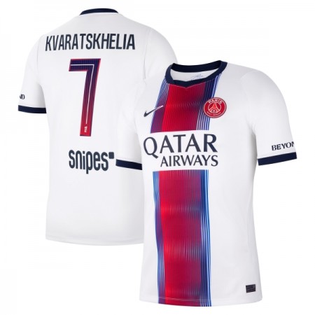 Paris Saint-Germain Kvaratskhelia 7 Venkovní 2026-27 - Fotbalové Dresy (S/S) Paris Saint-Germain Kvaratskhelia 7 Venkovní 2026-27 - Fotbalové Dresy (S/S)