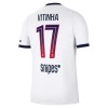 Paris Saint-Germain Vitinha 17 Venkovní 2026-27 - Fotbalové Dresy (S/S)