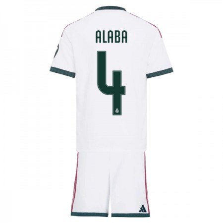 Real Madrid Alaba 4 Domácí 2026-27 - Dětské Fotbalové Dresy (S/S) Real Madrid Alaba 4 Domácí 2026-27 - Dětské Fotbalové Dresy (S/S)