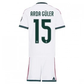 Real Madrid Arda Guler 15 Domácí 2026-27 - Dětské Fotbalové Dresy (S/S)