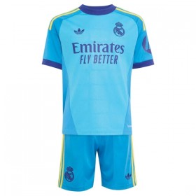 Real Madrid Brankářské Venkovní 2026-27 - Dětské Fotbalové Dresy (S/S)