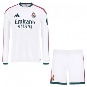 Real Madrid Domácí 2026-27 - Dětské Fotbalové Dresy (L/S)
