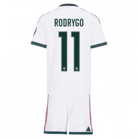 Real Madrid Rodrygo 11 Domácí 2026-27 - Dětské Fotbalové Dresy (S/S)