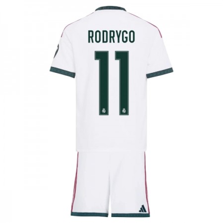 Real Madrid Rodrygo 11 Domácí 2026-27 - Dětské Fotbalové Dresy (S/S) Real Madrid Rodrygo 11 Domácí 2026-27 - Dětské Fotbalové Dresy (S/S)