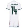 Real Madrid Tchouameni 14 Domácí 2026-27 - Dětské Fotbalové Dresy (S/S) Real Madrid Tchouameni 14 Domácí 2026-27 - Dětské Fotbalové Dresy (S/S)