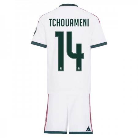 Real Madrid Tchouameni 14 Domácí 2026-27 - Dětské Fotbalové Dresy (S/S) Real Madrid Tchouameni 14 Domácí 2026-27 - Dětské Fotbalové Dresy (S/S)