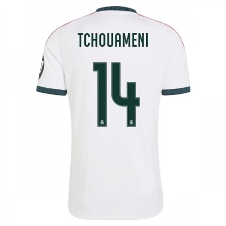 Real Madrid Tchouameni 14 Domácí 2026-27 - Fotbalové Dresy (S/S) Real Madrid Tchouameni 14 Domácí 2026-27 - Fotbalové Dresy (S/S)
