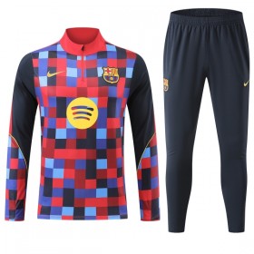 Tréninkový Mikina Barcelona Čtvrt Zip Červená 2026-27