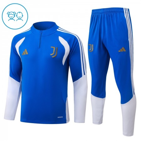 Tréninkový Mikina Juventus Čtvrt Zip Modrá 2026-27 - Dětské Tréninkový Mikina Juventus Čtvrt Zip Modrá 2026-27 - Dětské