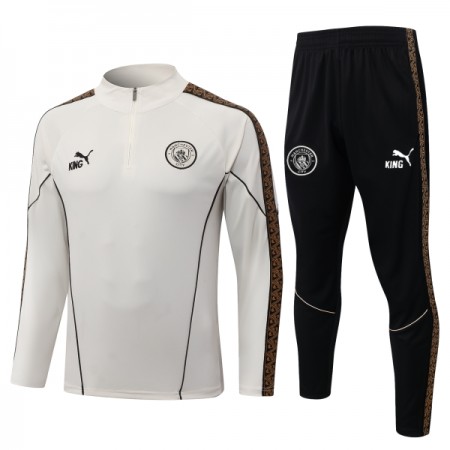 Tréninkový Mikina Manchester City Čtvrt Zip Šedá 2026-27 Tréninkový Mikina Manchester City Čtvrt Zip Šedá 2026-27