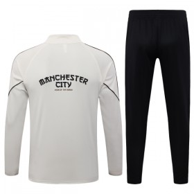 Tréninkový Mikina Manchester City Čtvrt Zip Šedá 2026-27