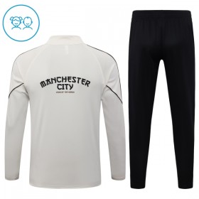Tréninkový Mikina Manchester City Čtvrt Zip Šedá 2026-27 - Dětské