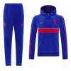 Tréninkový Mikina Manchester United Hoodie Modrá 2026-27