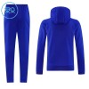 Tréninkový Mikina Manchester United Hoodie Modrá 2026-27 - Dětské