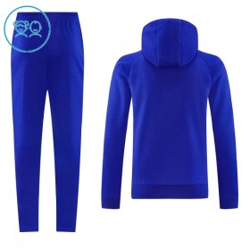 Tréninkový Mikina Manchester United Hoodie Modrá 2026-27 - Dětské