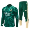 Tréninkový Mikina Real Madrid Čtvrt Zip Zelená 2026-27 Tréninkový Mikina Real Madrid Čtvrt Zip Zelená 2026-27